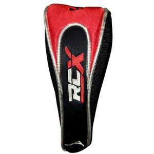 Acuity RCX 3i Hybrid Rescue Golf Club Headcover Head Cover Red Black Side Zipper